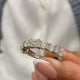 Diamond Half Eternity Band 2.06 Carat White Gold 14K