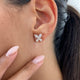 Diamond Stud Earrings 2.1 ct Yellow Gold