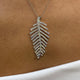 Diamond Pendant Necklace 2.4 ct White Gold