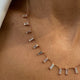 Diamond Chain Necklace 2.2 ct Rose Gold