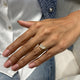 Toi-et Moi Ring 1.4 ct TCW , Solid Gold 14k