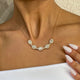Diamond Pendant Necklace 4.8 ct White Gold