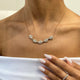 Diamond Pendant Necklace 4.8 ct White Gold