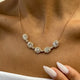 Diamond Pendant Necklace 4.8 ct White Gold