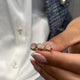 3-Stone Ring 1.1ct TCW, 14K Gold