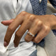 3-Stone Ring 1.1ct TCW, 14K Gold