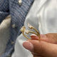 3-Stone Ring 1.3ct TCW, 14K Gold