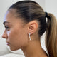 Diamond Drop Earrings 2.2 ct White Gold
