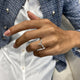 Diamond Statement Fashion Ring 0.50 ct TCW, White Gold 14K