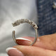 Diamond Diamond Band Fashion Ring 1.05 ct TCW, White Gold 14K
