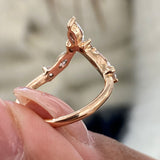 Diamond Ring Fashion Ring 0.50 ct TCW, Rose Gold 14K