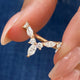 Diamond Ring Fashion Ring 0.50 ct TCW, Rose Gold 14K