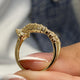 Diamond Statement Fashion Ring 0.95 ct TCW, Yellow Gold 14K