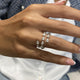 Diamond Wrap Fashion Ring 3.40 ct TCW, White Gold 14K