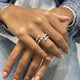 Diamond Wrap Fashion Ring 3.40 ct TCW, White Gold 14K