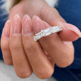 Diamond 5 Stone Fashion Ring 2.35 ct TCW, White Gold 14K
