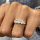 Diamond Band Ring 1.9 ct White Gold