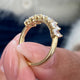 Diamond Half Eternity Fashion Ring 1.15 ct TCW, Yellow Gold 14K