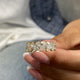 Diamond Half Eternity Fashion Ring 2.10 ct TCW, Yellow Gold 14K