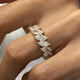 Diamond Band Ring 2.1 ct Yellow Gold