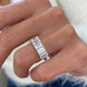 Diamond 5 Stone Fashion Ring 3.20 ct TCW, White Gold 14K