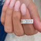 Diamond 5 Stone Fashion Ring 3.20 ct TCW, White Gold 14K