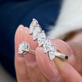 Diamond Wrap Fashion Ring 1.50 ct TCW, White Gold 14K