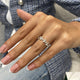 Diamond Stackable Fashion Ring 1.25 ct TCW, White Gold 14K