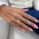 Diamond Statement Fashion Ring 1.45 ct TCW, Rose Gold 14K