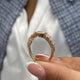 Diamond Stackable Fashion Ring 1.20 ct TCW, Rose Gold 14K