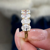 Diamond Wedding Band Fashion Ring 2.65 ct TCW, Yellow Gold 14K