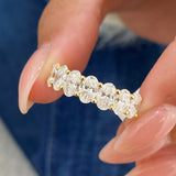 Diamond Wedding Band Fashion Ring 2.65 ct TCW, Yellow Gold 14K