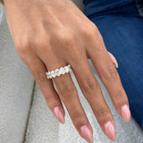 Diamond Wedding Band Fashion Ring 2.65 ct TCW, Yellow Gold 14K