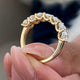 Diamond Wedding Band Fashion Ring 2.65 ct TCW, Yellow Gold 14K