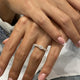 Diamond Statement Fashion Ring 0.75 ct TCW, Rose Gold 14K