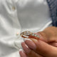Diamond Statement Fashion Ring 0.75 ct TCW, Rose Gold 14K