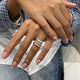 Diamond Wrap Fashion Ring 1.40 ct TCW, Rose Gold 14K