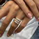 Diamond Wrap Fashion Ring 1.40 ct TCW, Rose Gold 14K