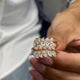 Diamond Wrap Fashion Ring 1.40 ct TCW, Rose Gold 14K