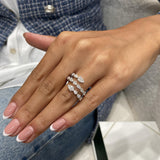 Diamond Wrap Fashion Ring 1.75 ct TCW, White Gold 14K
