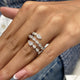 Diamond Wrap Fashion Ring 1.75 ct TCW, White Gold 14K