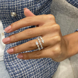 Diamond Wrap Fashion Ring 1.75 ct TCW, White Gold 14K