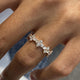 Diamond Diamond Band Fashion Ring 0.90 ct TCW, Rose Gold 14K