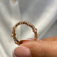 Diamond Diamond Band Fashion Ring 0.90 ct TCW, Rose Gold 14K