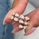 Diamond Statement Fashion Ring 3.35 ct TCW, Rose Gold 14K