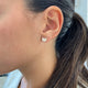 Diamond Stud Earrings 0.8 ct Yellow Gold