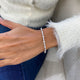 Diamond Tennis Bracelet 4.4 ct White Gold