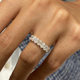 Diamond Band Ring 1 ct White Gold