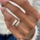 Diamond Wrap Ring 1.95 Carat Yellow Gold 14K