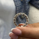 Diamond Eternity Ring 3.14 Carat White Gold 14K
